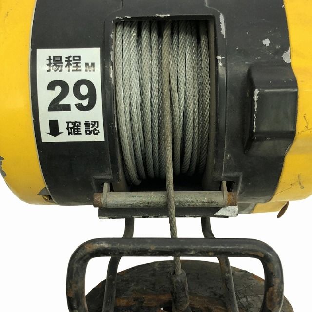 揚程29m ホイスト