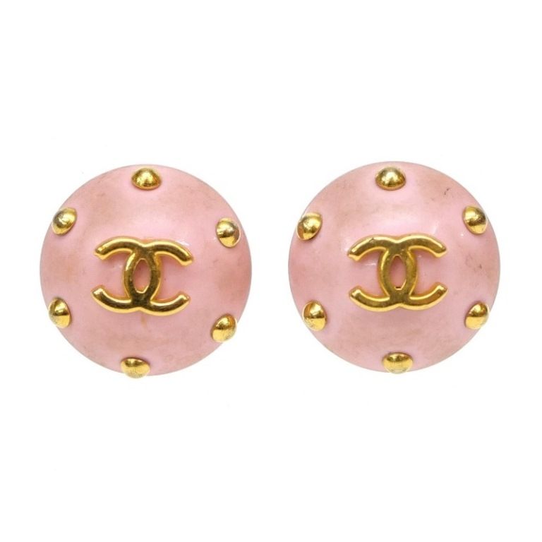 シャネル CHANEL ココマーク イヤリング 96C ピンク - メルカリ