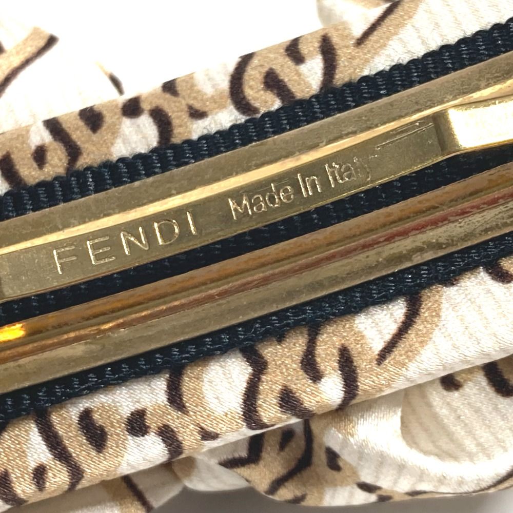FENDI フェンディ バレッタ ロゴ リボン シルク - メルカリ