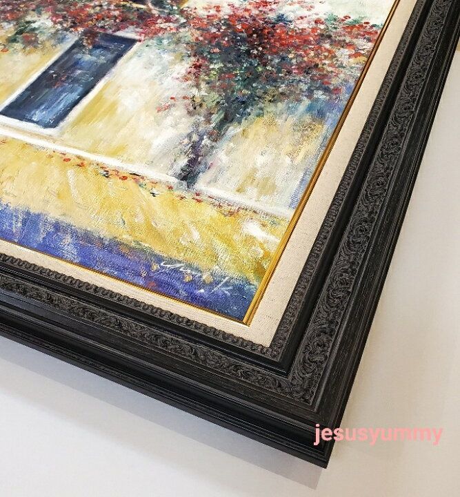 油絵「ブーゲンビリア」F6号