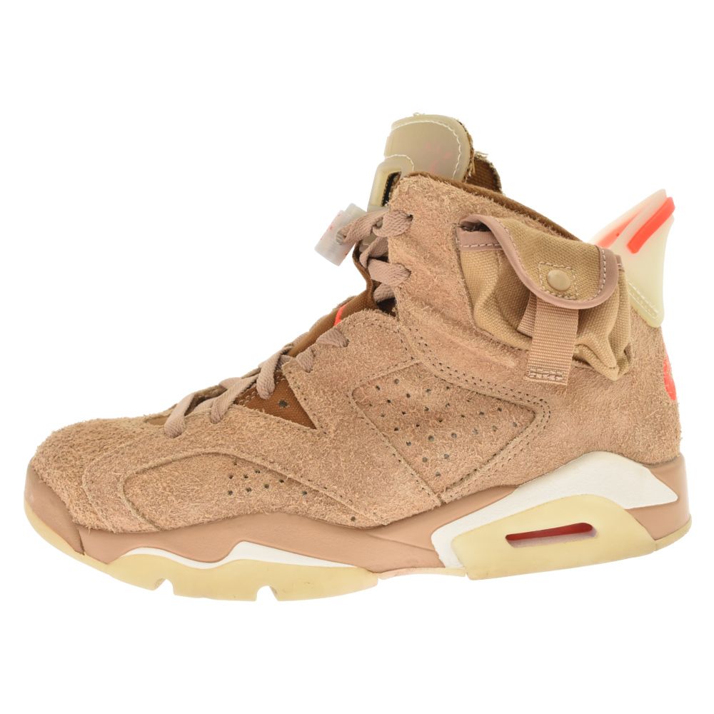 NIKE (ナイキ) AIR JORDAN6 RETRO SP TRAVIS SCOTT British Khaki エア