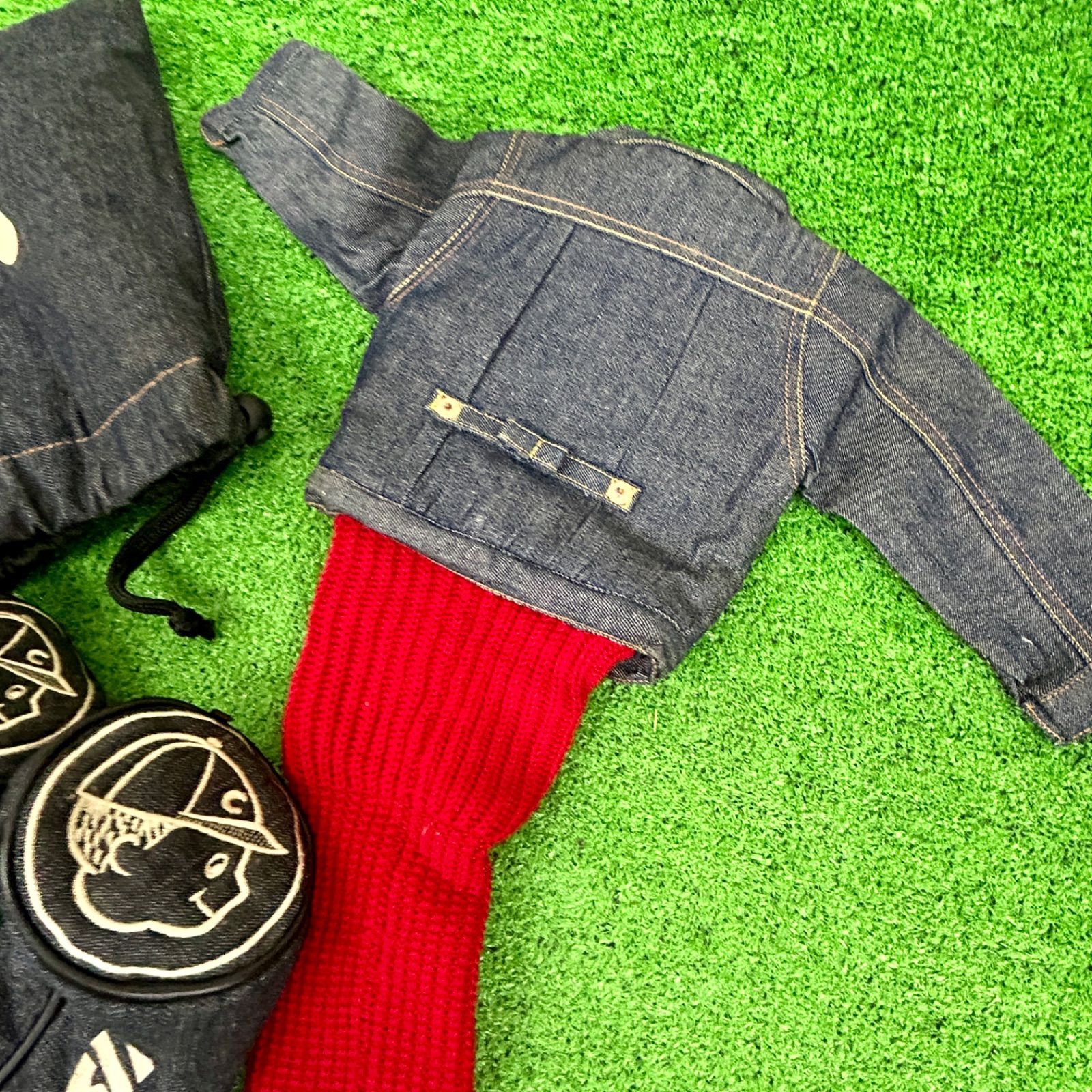 EVISU エヴィス ゴルフ ヘッドカバー 4点セット（ドライバー用