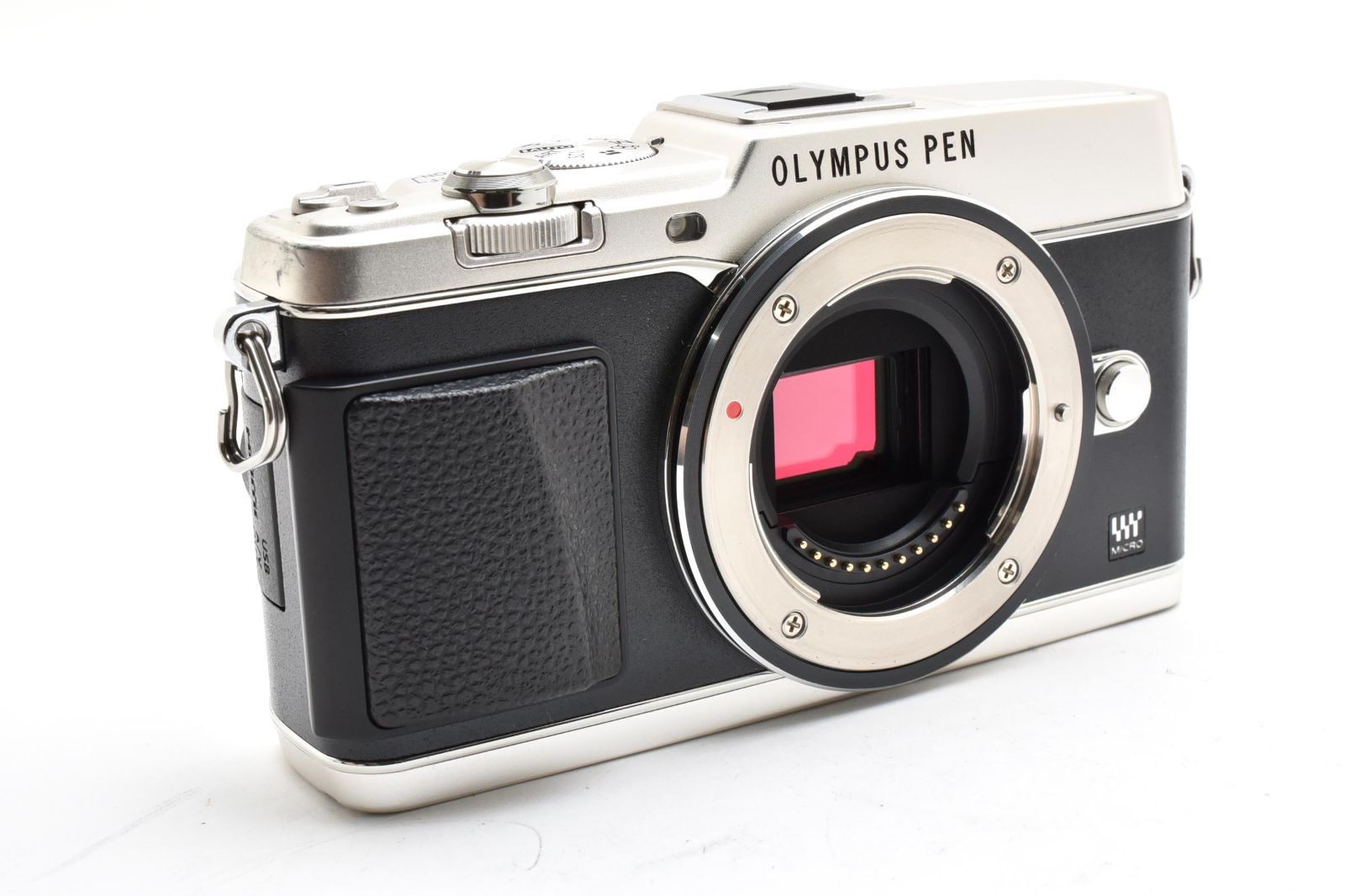  ショット数4 オリンパス OLYMPUS PEN E P 5 ボディ シルバー LL 258 4705 ミラーレス一眼 デジタルカメラ