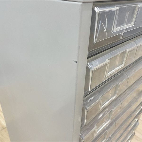 トレイキャビネット 1段10列 A3対応 ライトグレー MARWIL-DEMENAGEMENTS_CH