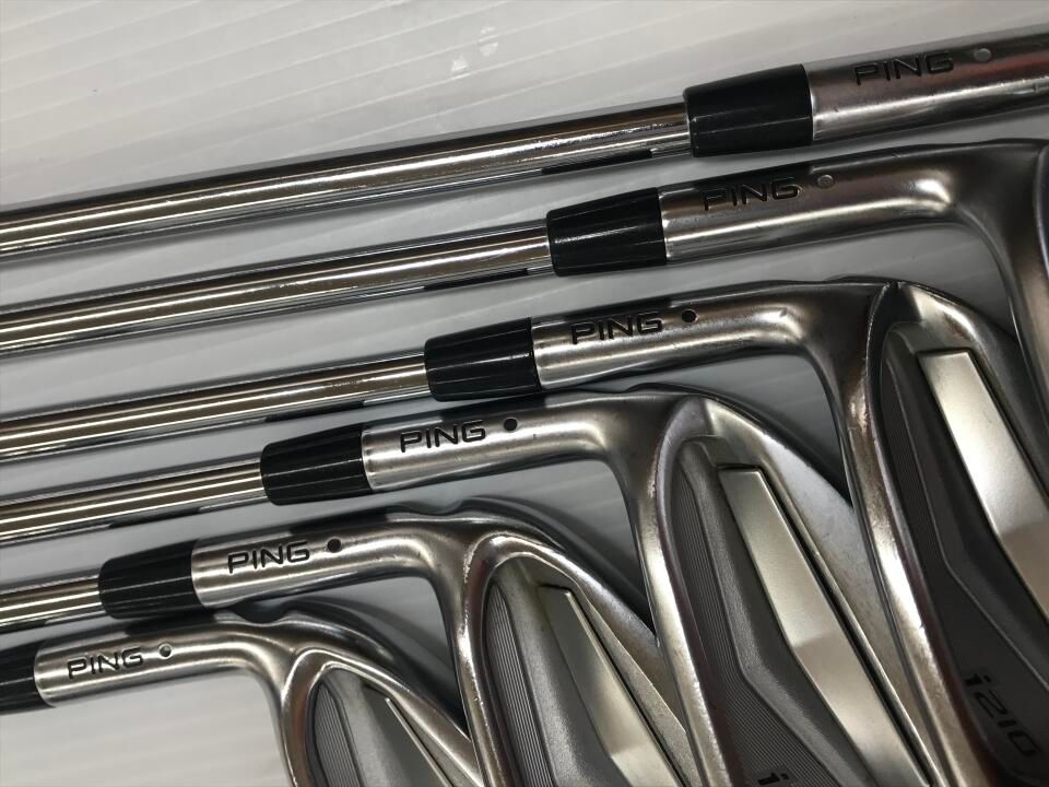 ☆中古美品/PING i210 ピン アイアン/#5-9、PW 6本セット/DG