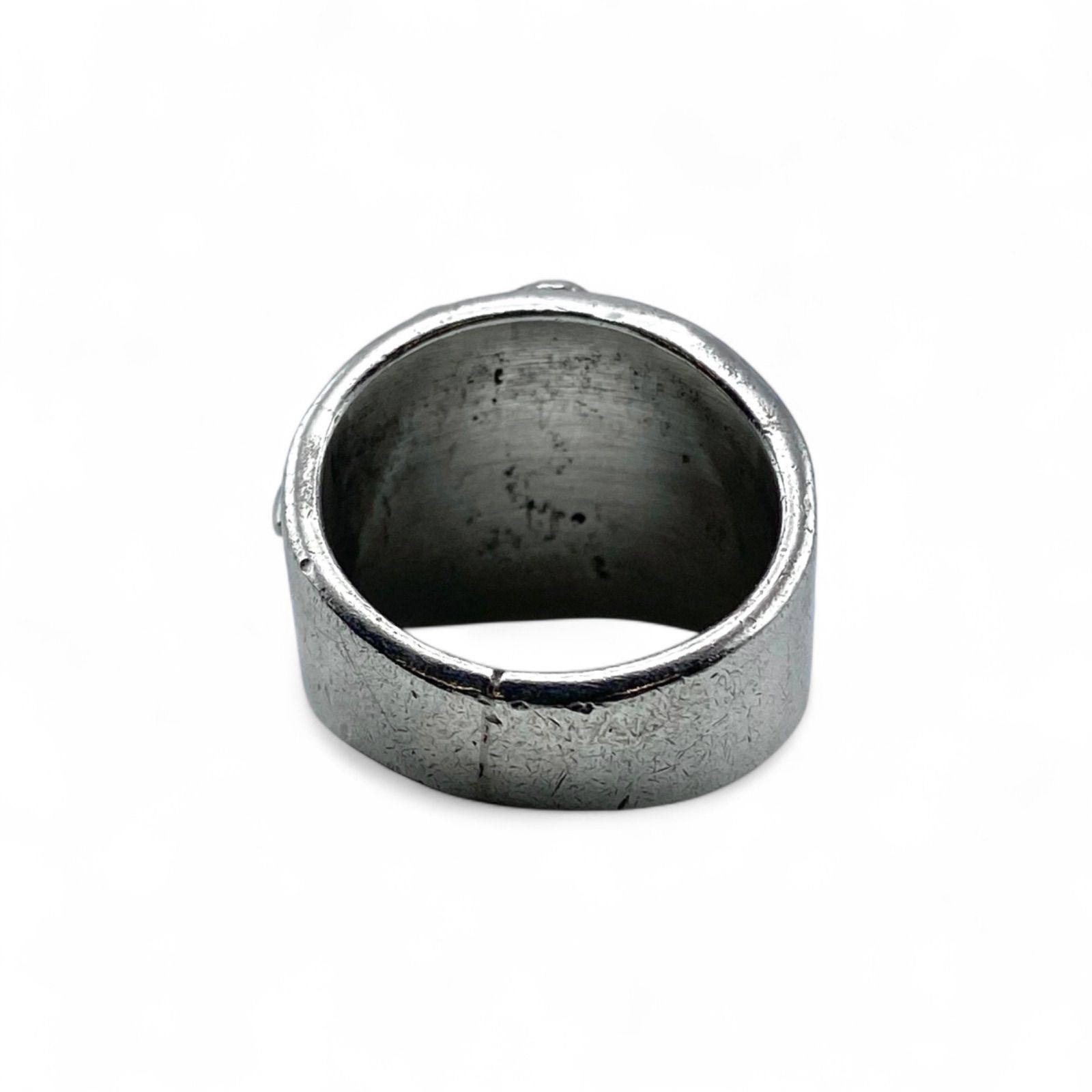 太陽の煌めき】 イエローストーン Silver 925 刻印 90s Vintage Ring 