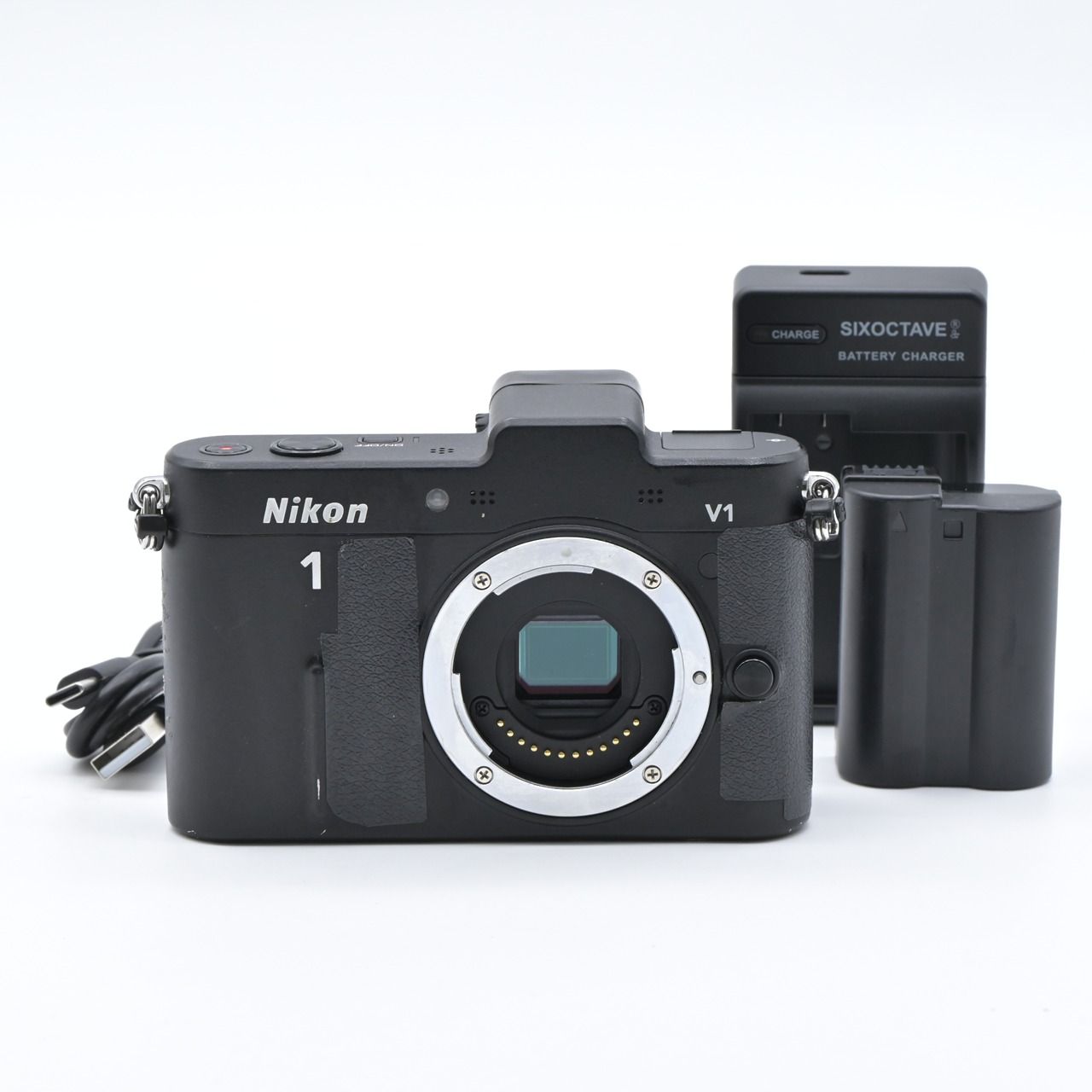 Nikon ニコン Nikon 1 V1 ボディ ブラック ミラーレス一眼レフカメラ