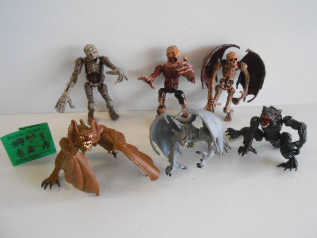 ♯Kvi11JZモンスターフィギュアMONSTER組立シリーズ全6種 - メルカリ
