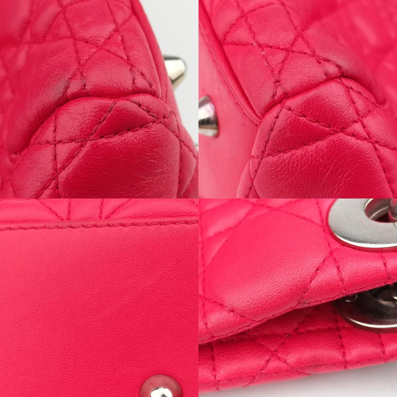 Diorディオールソフトショッピングレッドラムスキン01-BO-0113