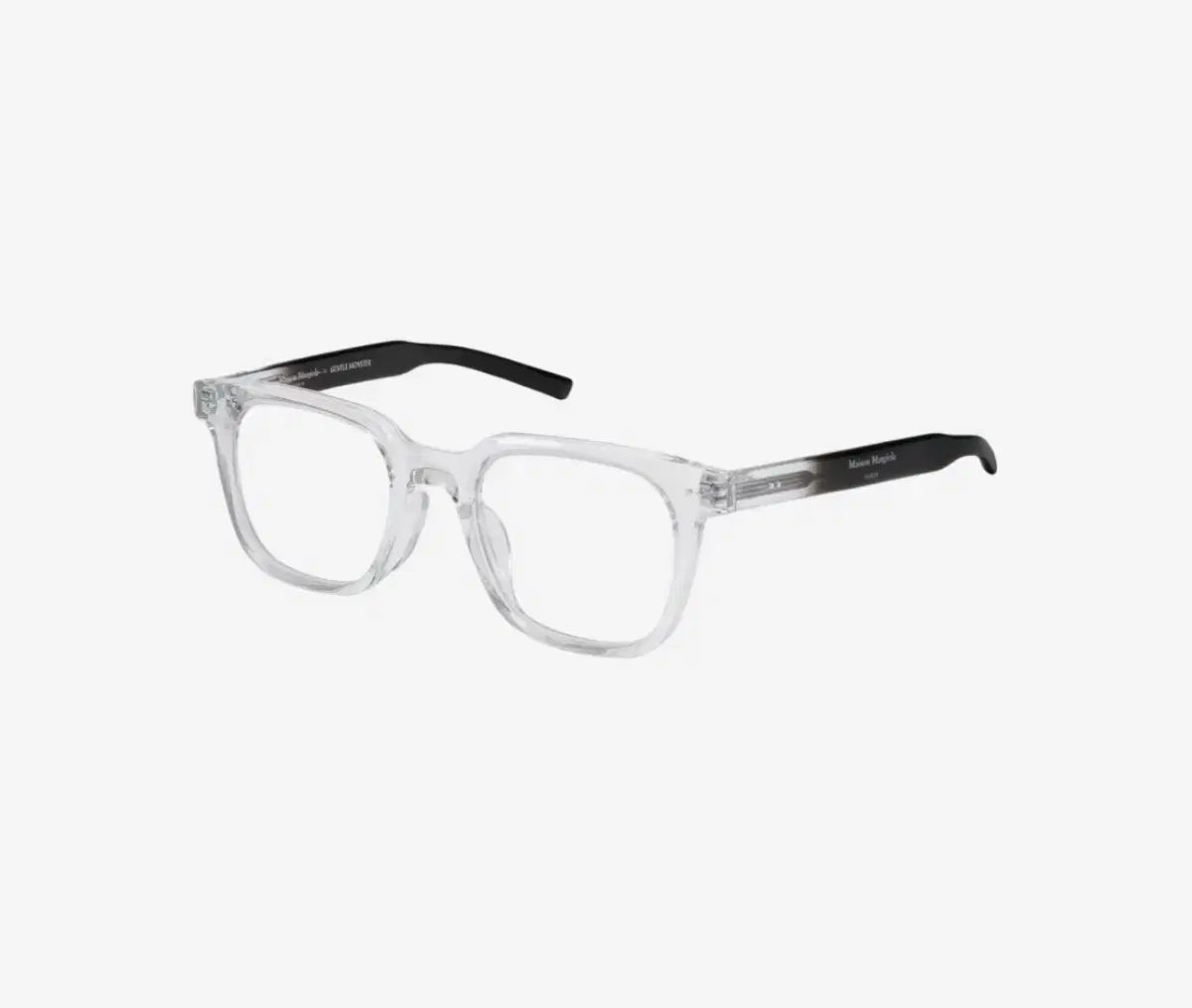 os ジェントル モンスター x メゾン Maison Margiela メゾンマルジェラ MM117 半透明 クリア