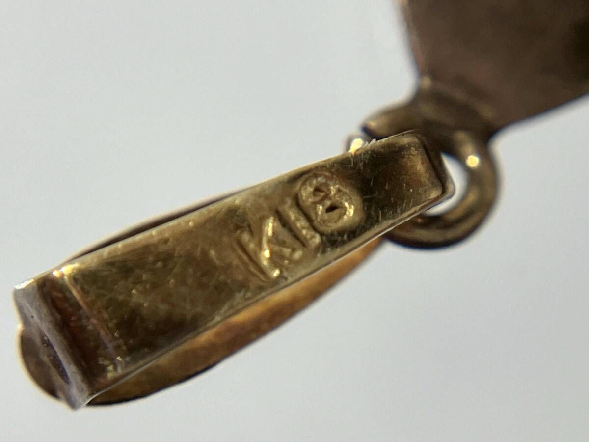 変色あり K18ゴールド