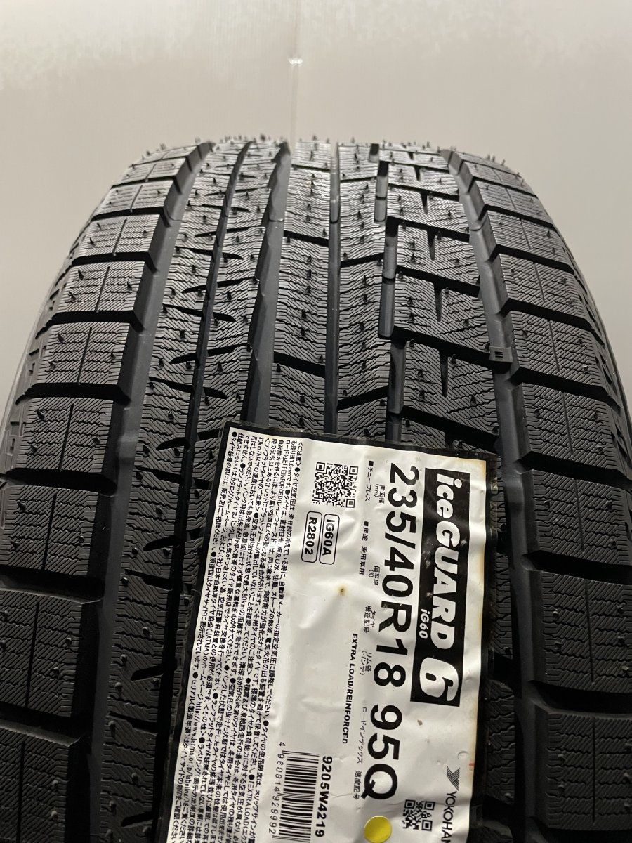 新品】 タイヤ4本セット iceGUARD6 235/40R18 18インチ - タイヤ