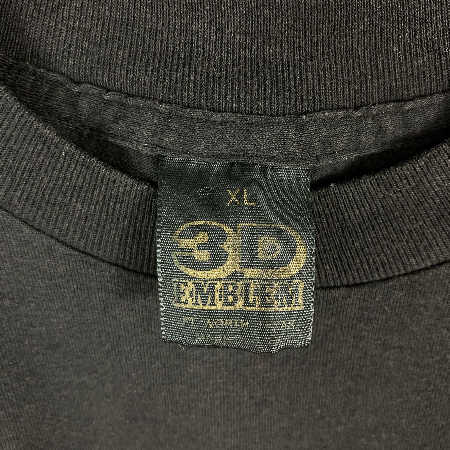 80年代 ハーレー 3Dエンブレム タグ Tシャツ 80's HARLEY DAVIDSON 3D