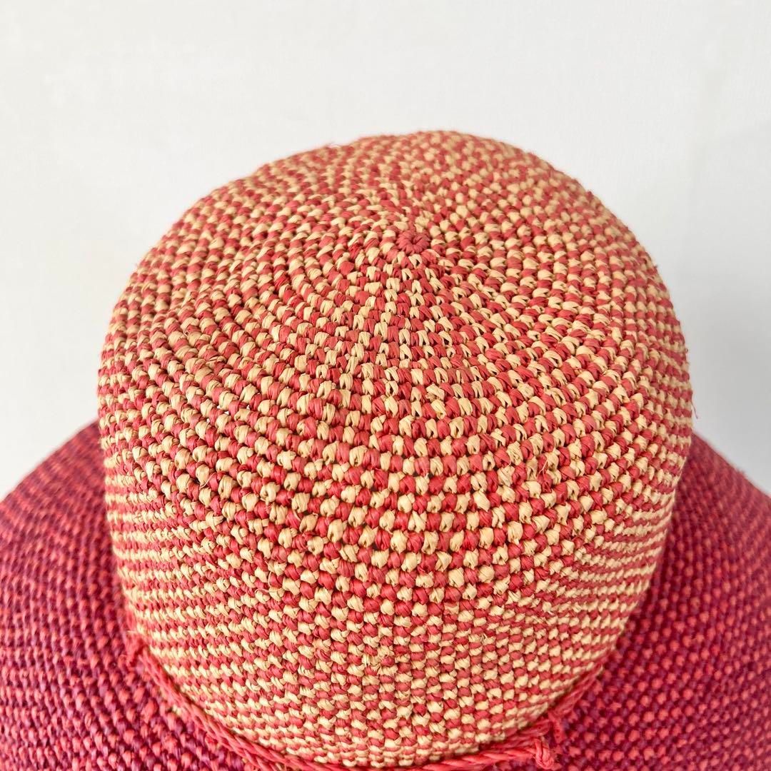 新品 ヘレンカミンスキー ハット ラフィア hat