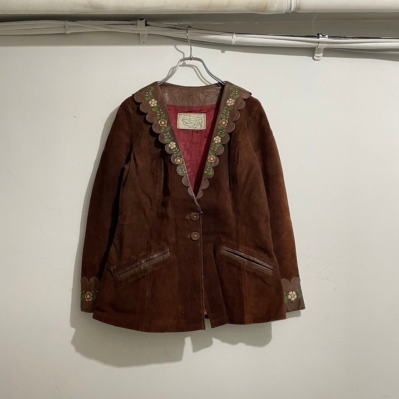 18. Char SUEDE JACKET  MADE IN MEXICO UT-669