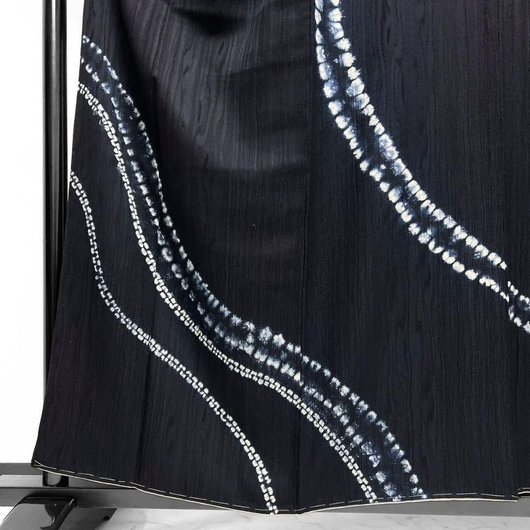 未着用 絞り 木目 流線模様 付け下げ 着物 092w p - メルカリ 