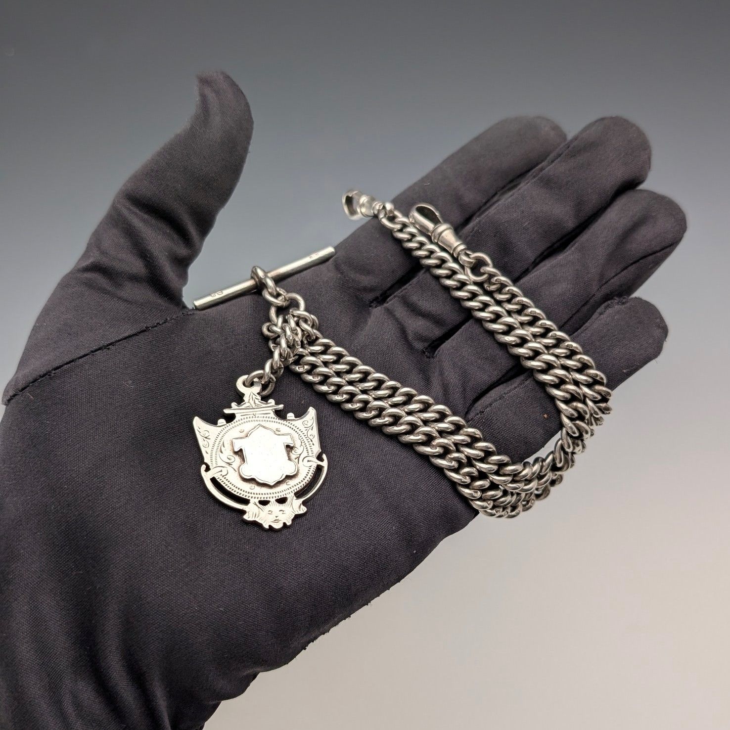 純銀メダルフォブ