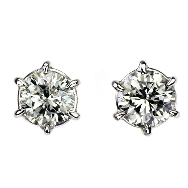 銀座ミワ Pt900 ダイヤモンド ピアス 1.50ct - メルカリ