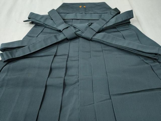 平和屋着物●男性 馬乗り袴 縞 正絹 CAAW8129yc