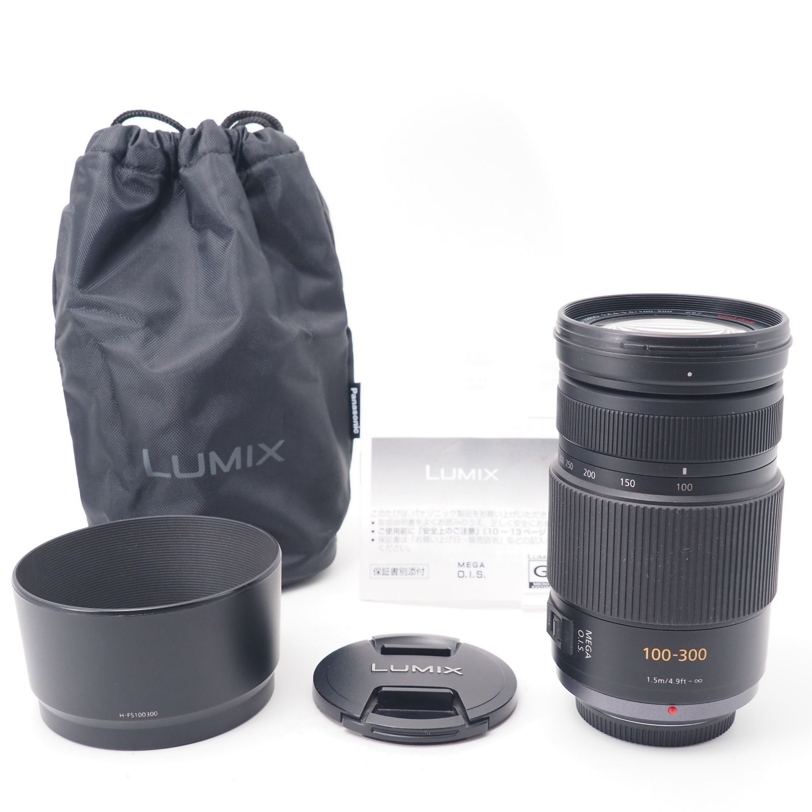 Panasonic H-FS100300 ズームレンズ 100-300mm LUMIX G 100-300mm H