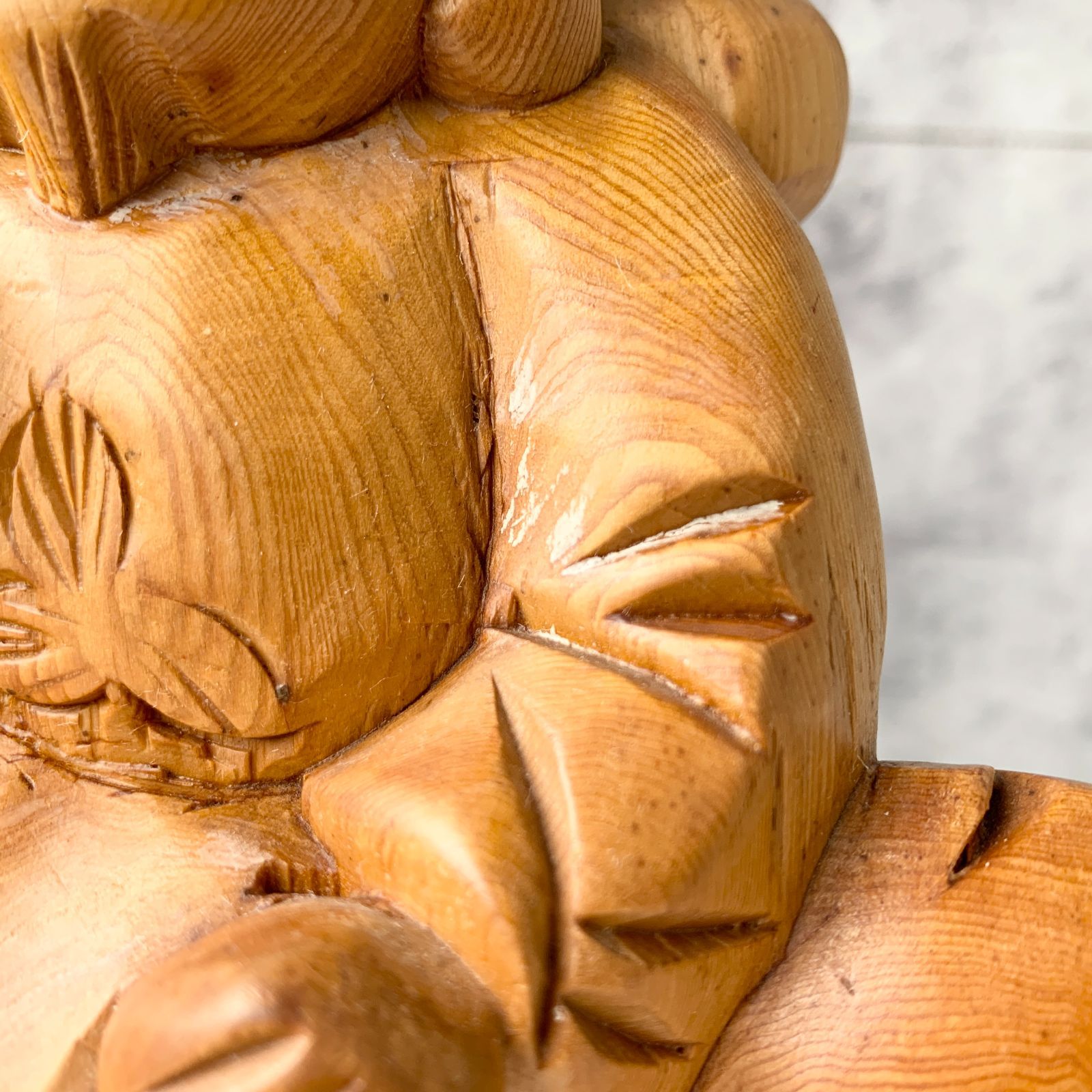 恵比寿様 大黒天様 木彫り 置物 打ち出の小槌 開運 縁起物 めでたい