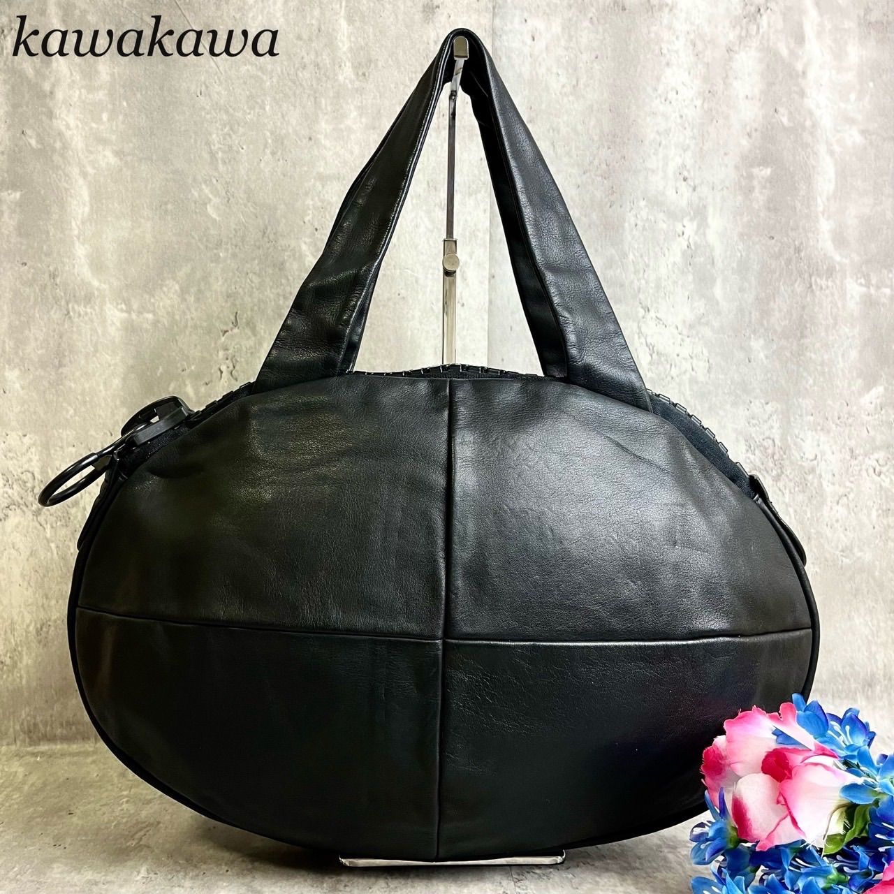 カワカワ ハンドバッグ ビッグジッパー kawa-kawa(カワカワ) ⁄ ビッグ 
