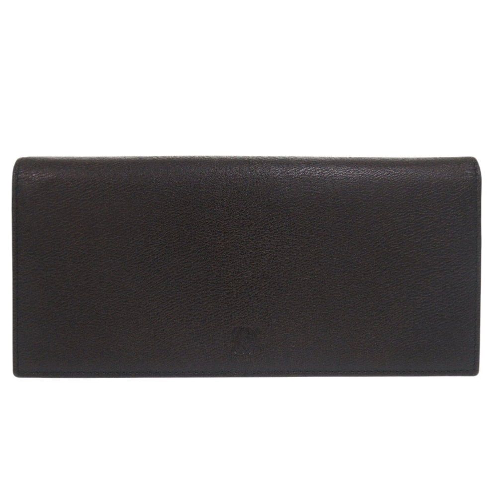 ロエベ アナグラム レザー ブラック 長財布 二つ折り長財布 黒 0397 LOEWE