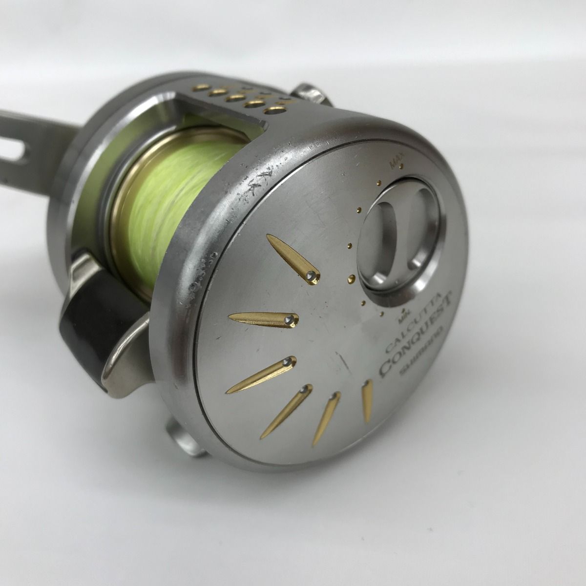 □□SHIMANO シマノ ベイトリール 03カルカッタコンクエスト 201DC 