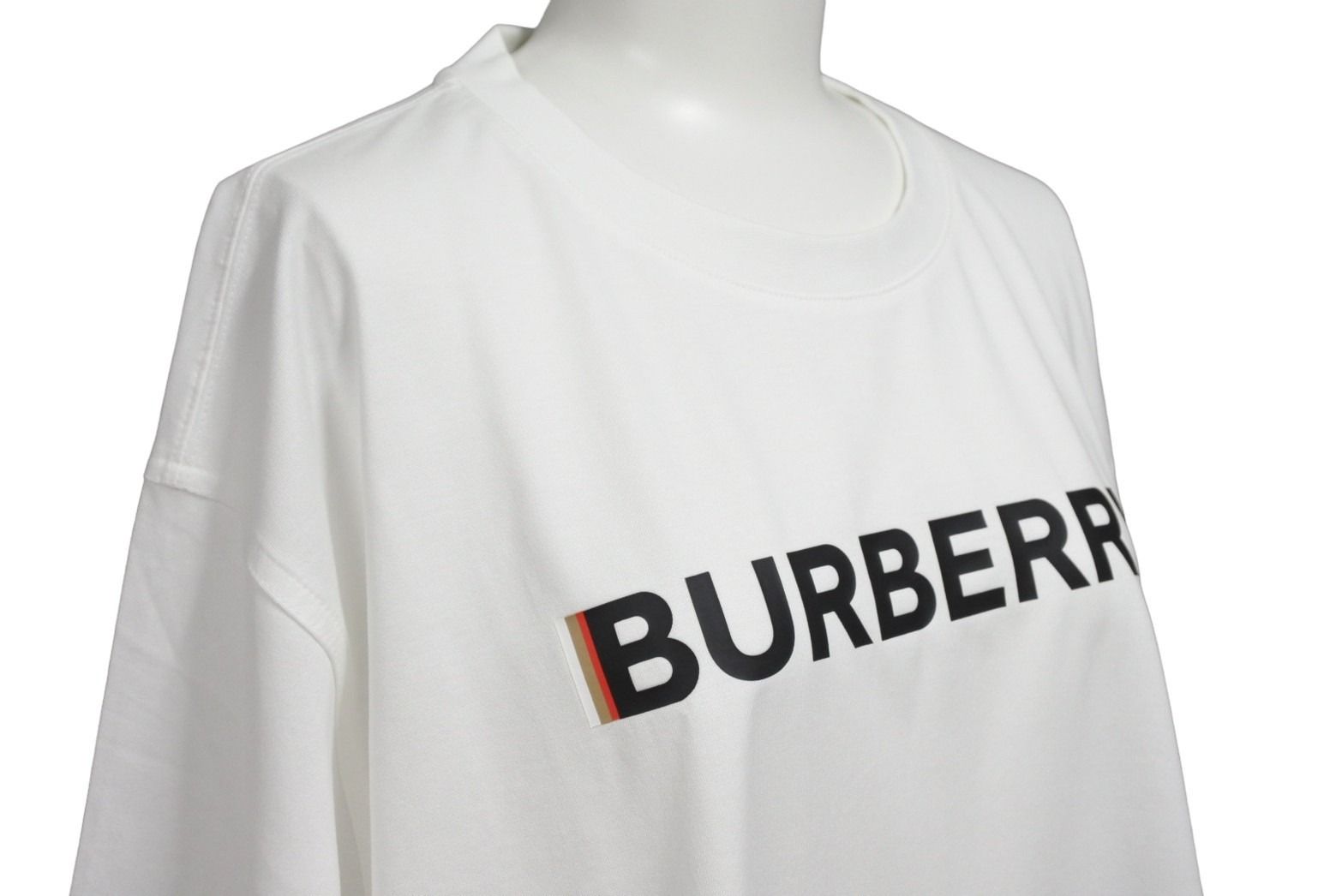 極美品 BURBERRY バーバリー 半袖Tシャツ メンズ 8053009 ロゴ  