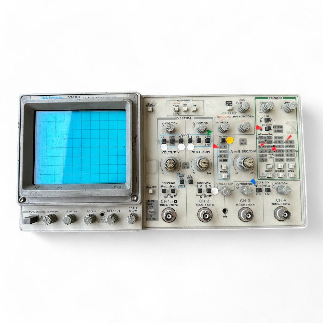 Tektronix テクトロニクス 2245A 100MHz オシロスコープ - メルカリ