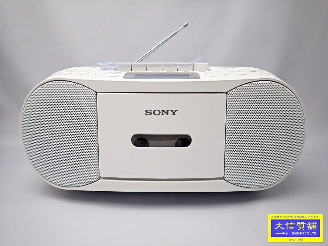 ソニー ラジカセ パーソナルオーディオシステム CDF−S70 白 ソニー ラジカセ パーソナルオーディオシステム CDF−S70 白