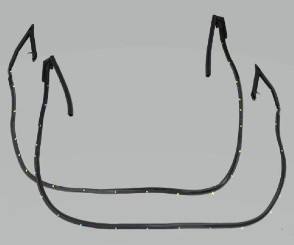 ニッサン フェアレディ Z Z32 ウェザーストリップ フロントドア 右  