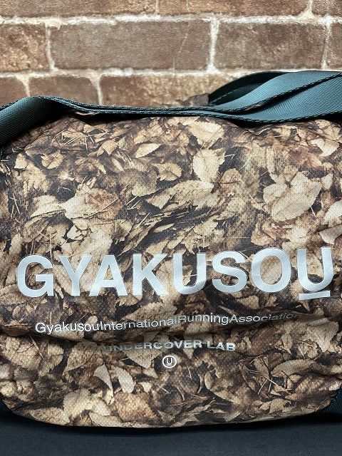 ナイキ NIKE ギャクソウ GYAKUSOU アンダーカバー UNDERCOVER 枯葉柄 ボストン バッグ 2WAY ショルダー ナイロン -  メルカリ