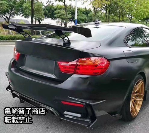 トヨタGT86 スバルBRZ 2013～2025年式 対応 ABS製カーボン調リアウイング 穴あきタイプハイマウントリアウイング