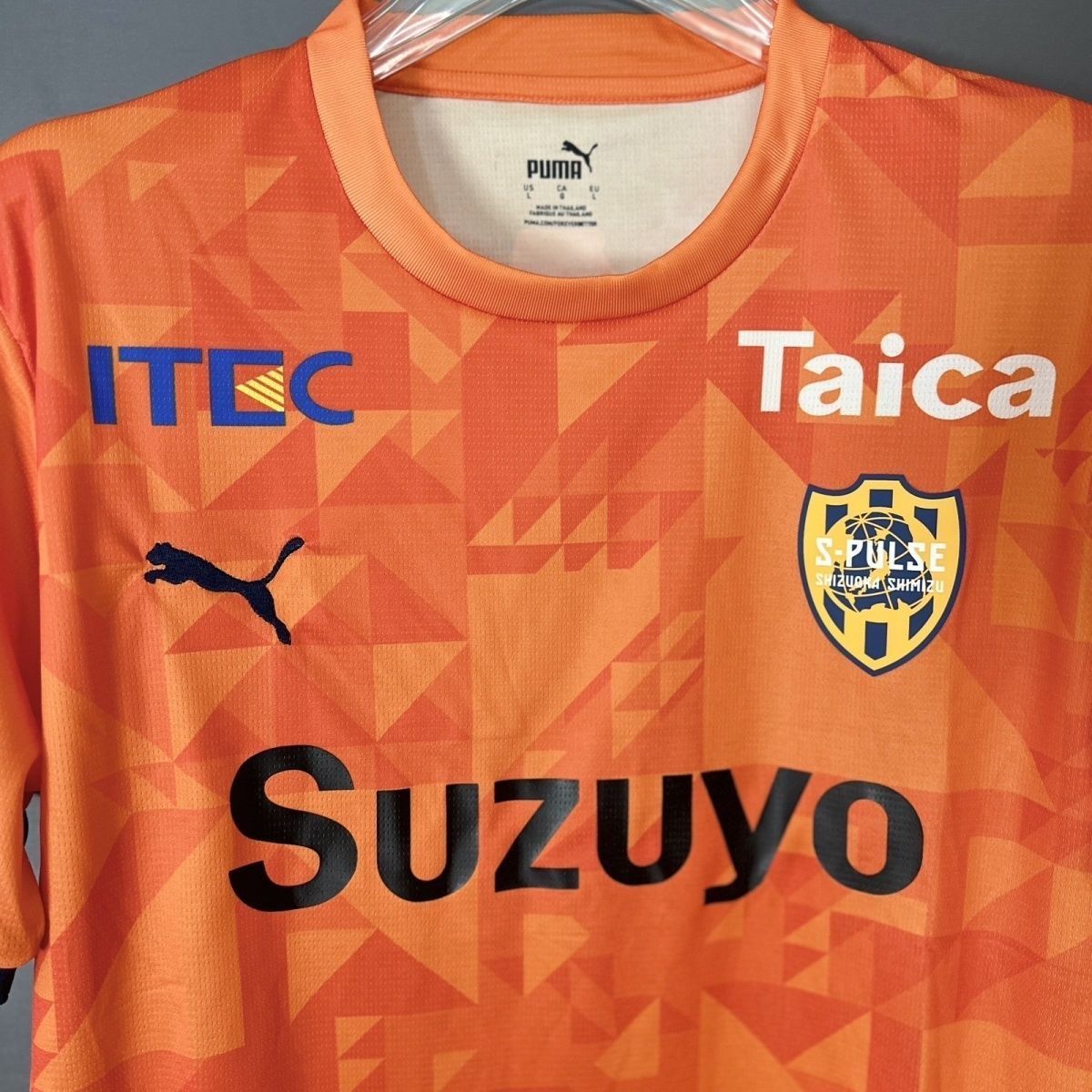 25/26 清水エスパルス ユニフォーム 背番号とネームのマーキング