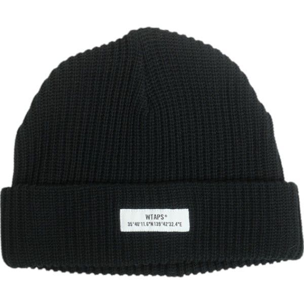 Size フリー WTAPS ダブルタップス 21SS BEANIE 02 BLACK ビーニー 黒 -良い 20819535