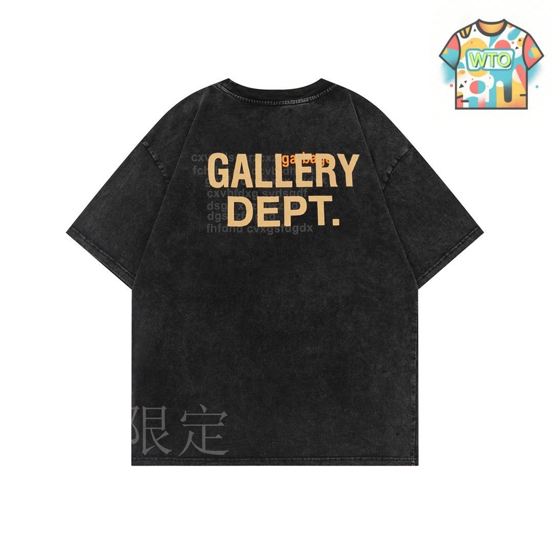 GALLERY DEPT.★Rush ダメージ加工 半袖Tシャツ 送関込み GALLERY DEPT.☆Rush ダメージ加工 半袖Tシャツ 送関込み