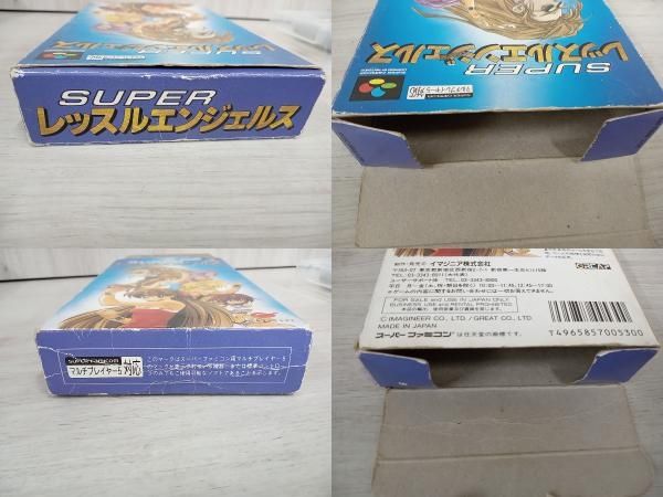 動作確認済】SFC スｰパｰレッスルエンジェルス 中古】 レッスル