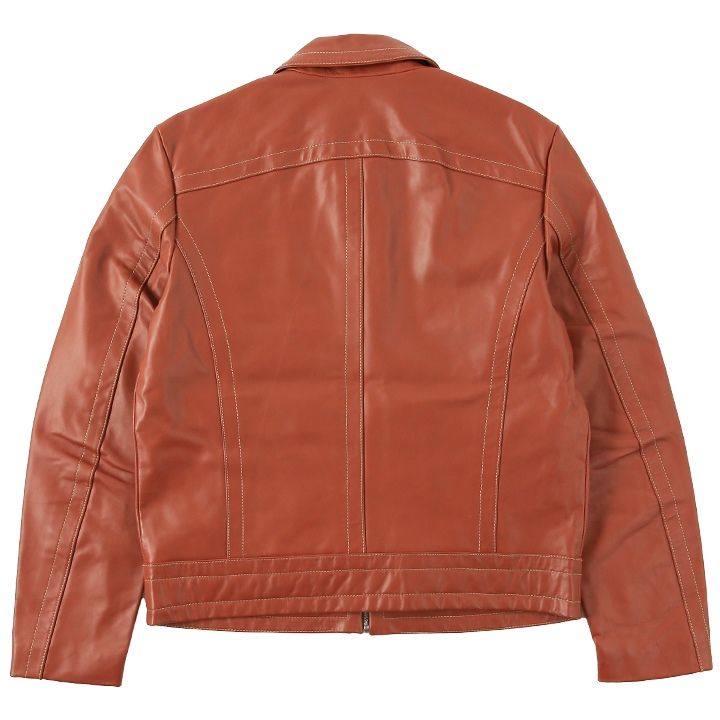 新品・未使用 ディーゼル DIESEL [Lサイズ] レザージャケット メンズ