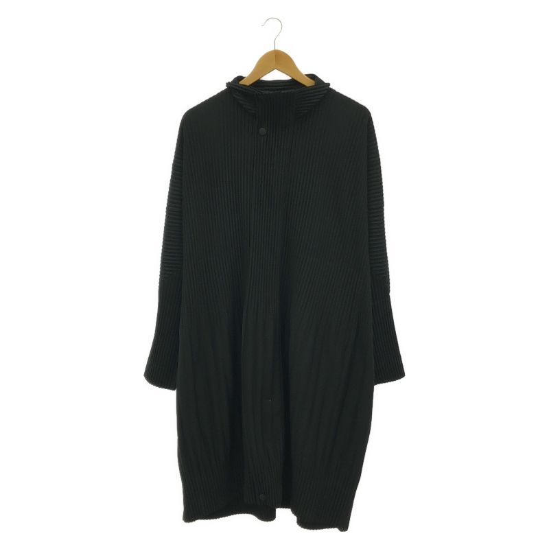 HOMME PLISSE ISSEY MIYAKE プリーツジャケット サイズ1 ブラック HP91JA101 オムプリッセイッセイミヤケ 19