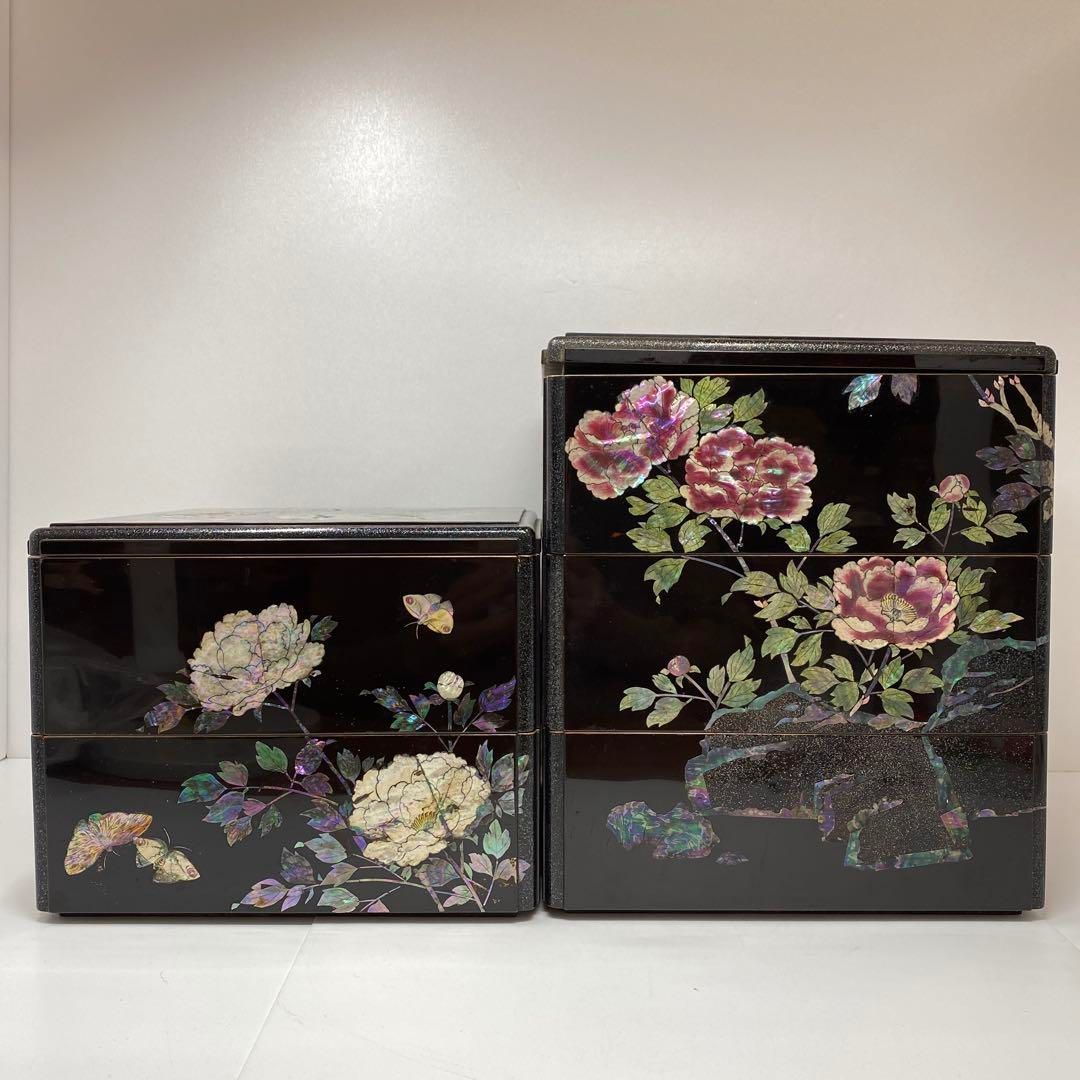 天保時代 長崎螺鈿特大重箱