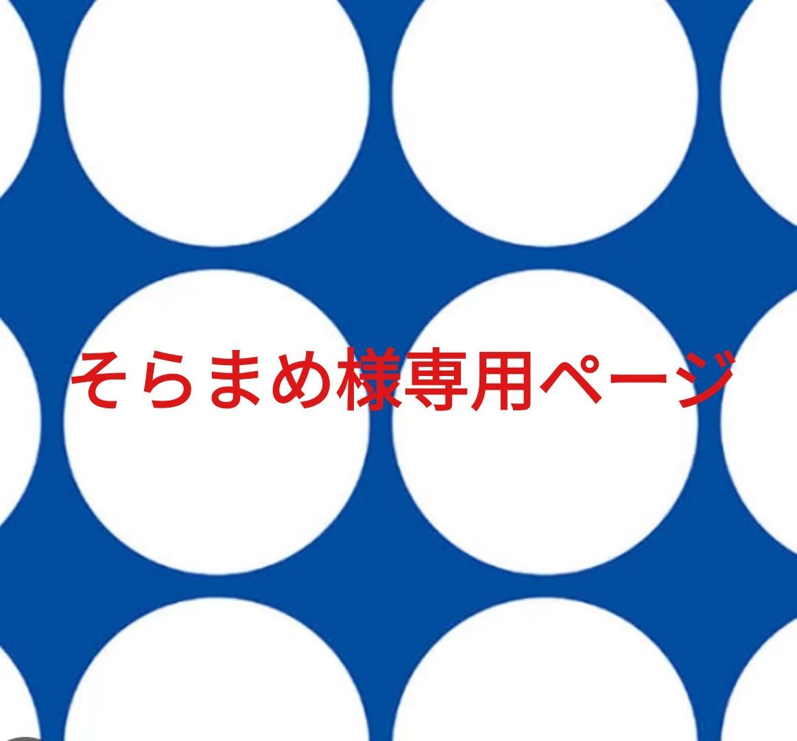 そらまめ様専用ページです。