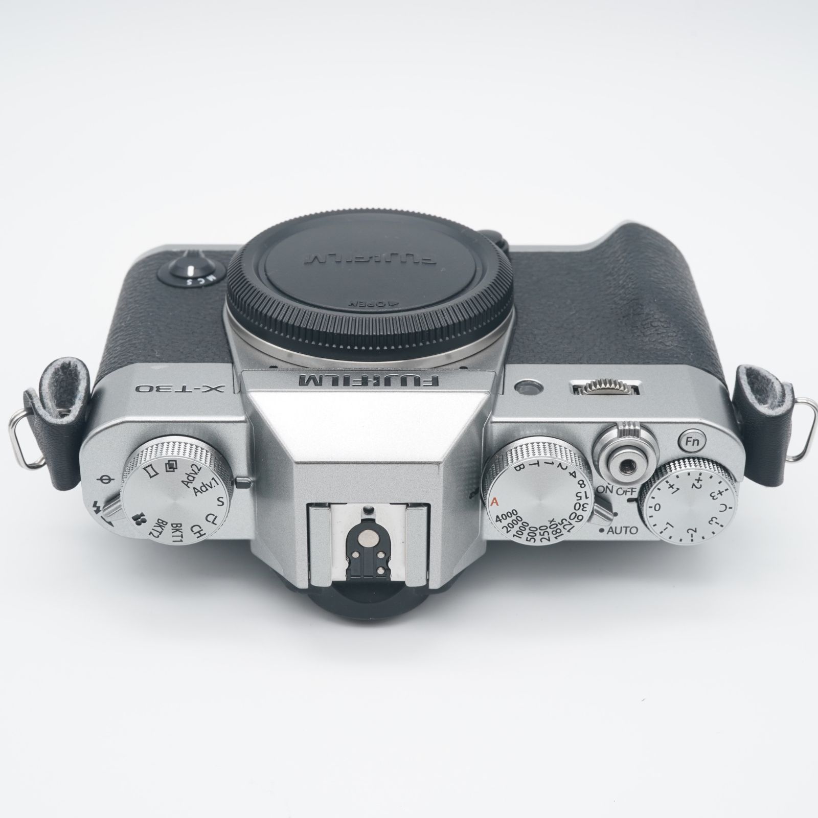 超極上 フジフイルム X-T30 ボディ シルバー シャッター回数1195