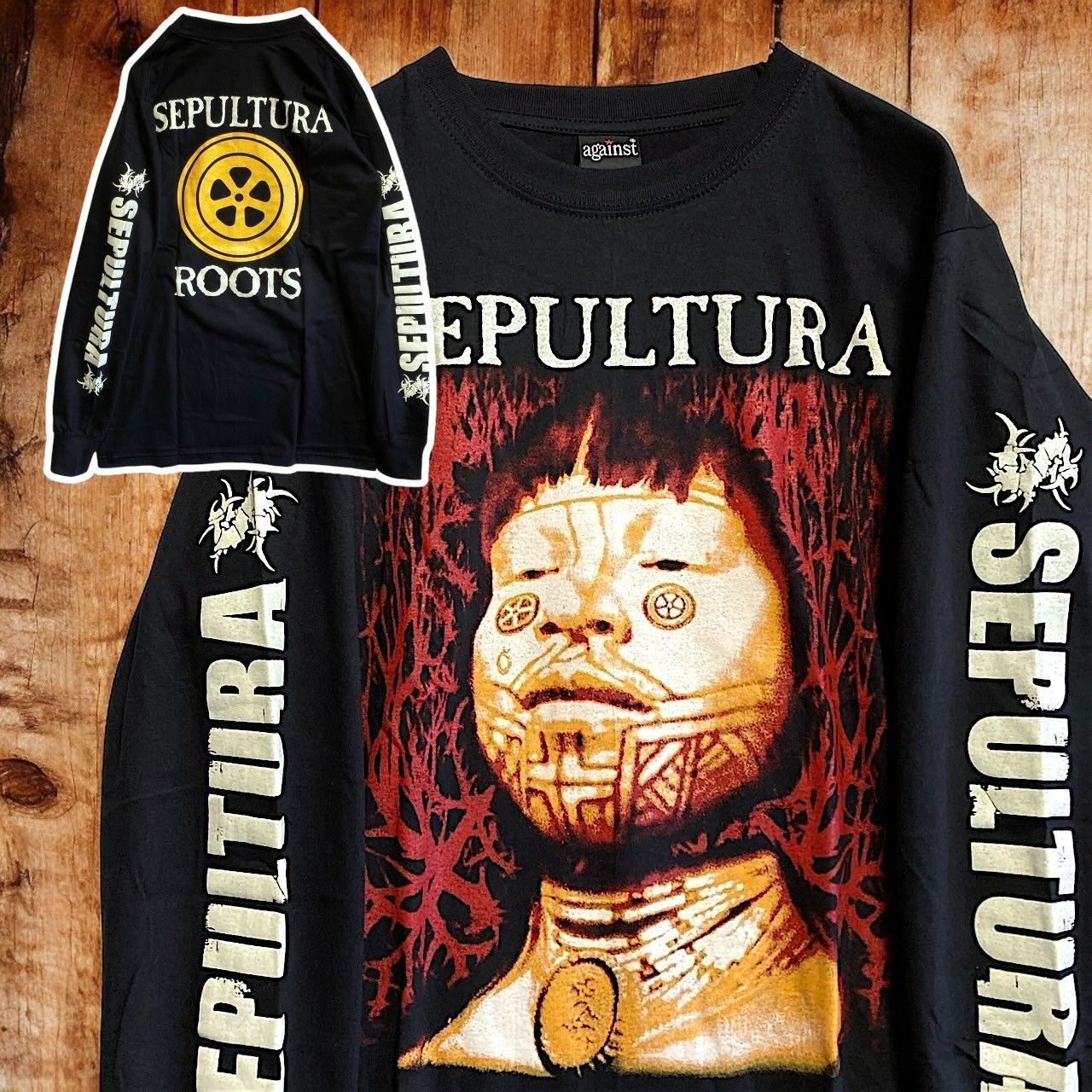 ☆ セパルトゥラ ルーツ SEPULTURA ROOTS 黒 バンド ロック