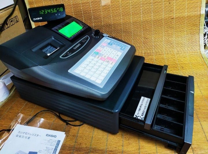 カシオレジスター 設定込み TK-110中古 飲食仕様 66826 - メルカリ