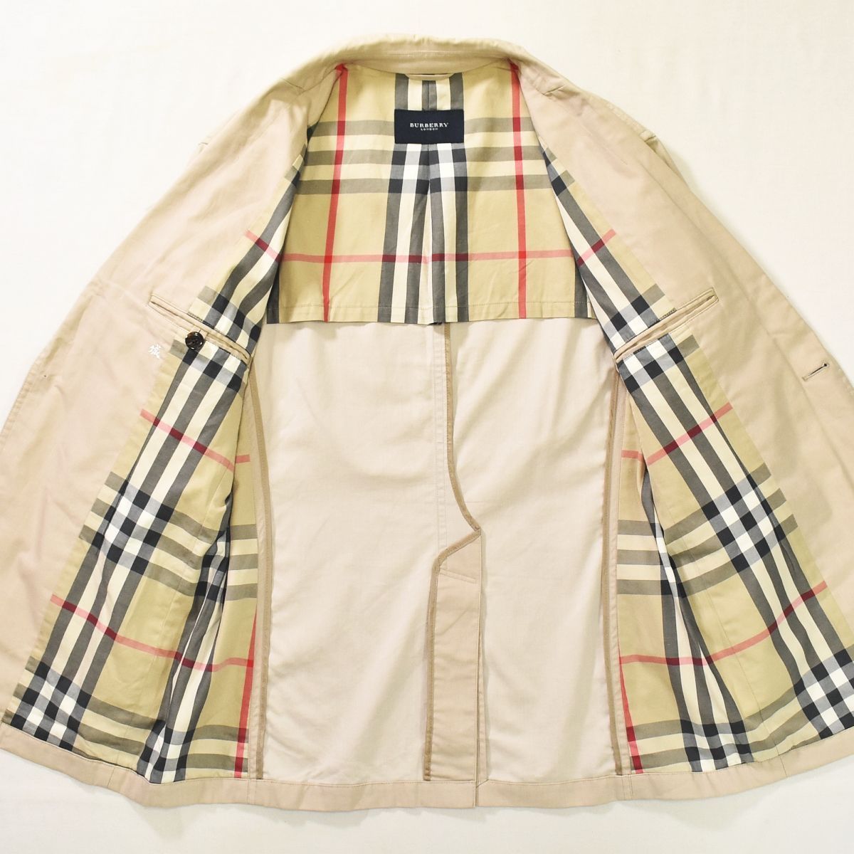バーバリーロンドン Burberry London 裏地 ノバチェック コットン