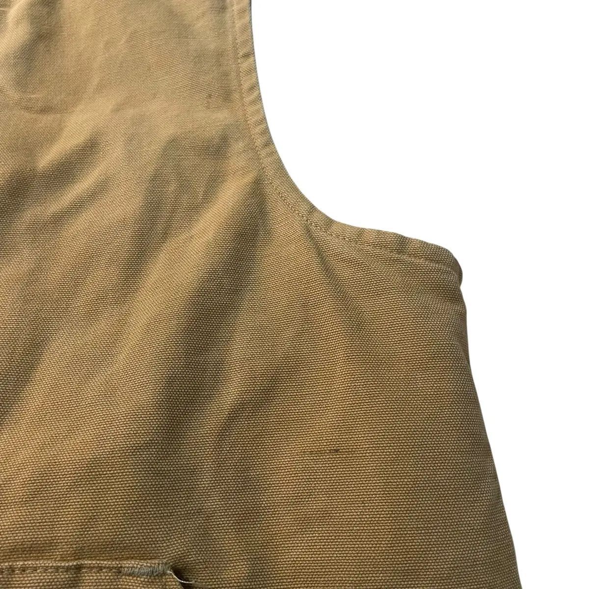 USA製 90s Carhartt ダックベスト キルティングライナー 中綿入り