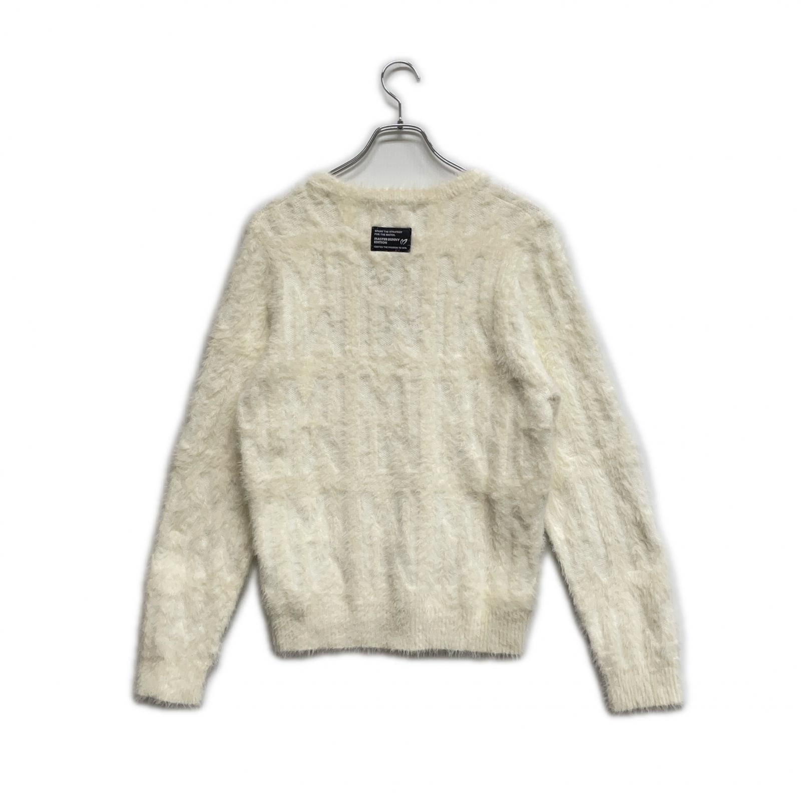 レディース マスターバニーエディション MASTER BUNNY EDITION セーター 1 M 白 ホワイト クルーネックニット ジャガードニット モデル