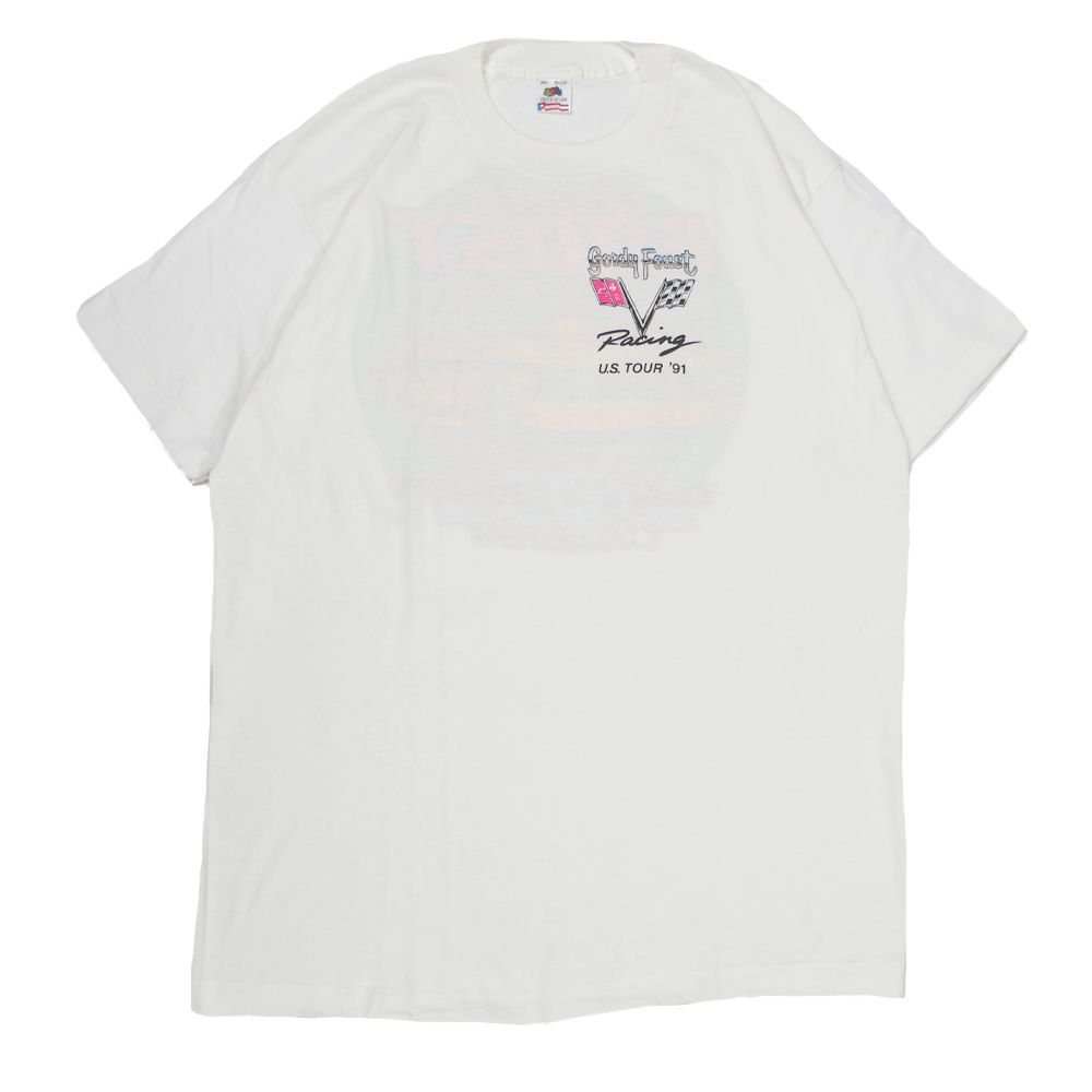 フルーツオブザルーム　90s シボレー　半袖　 tシャツ　シングルステッチ FRUIT OF THE LOOM - フルーツオブザルーム 90s USA製 オールド
