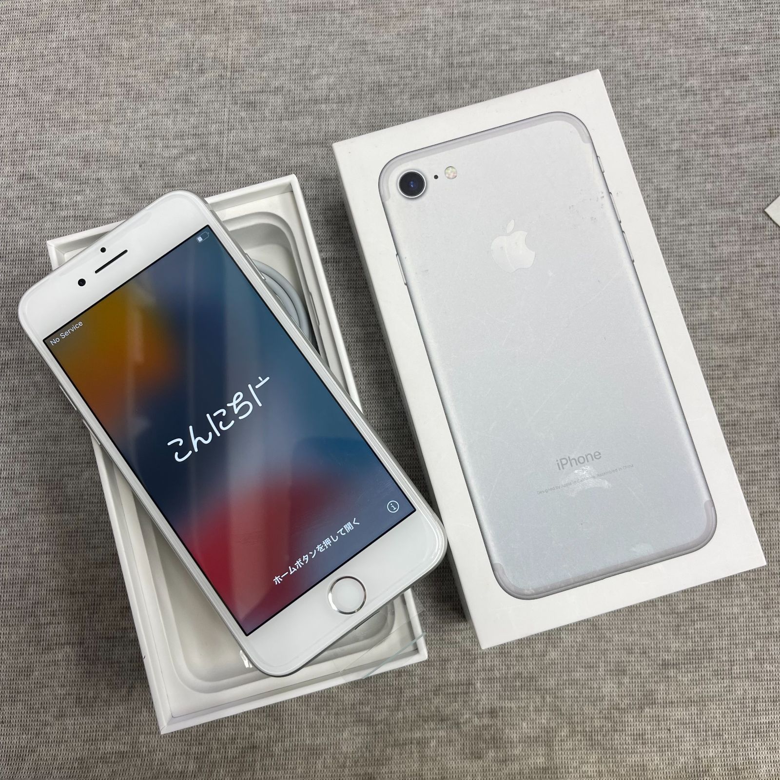 Apple iPhone 7 シルバー 32G SIMフリー Amazon.com: Apple iPhone 7 32GB Unlocked AT&T/T-Mobile